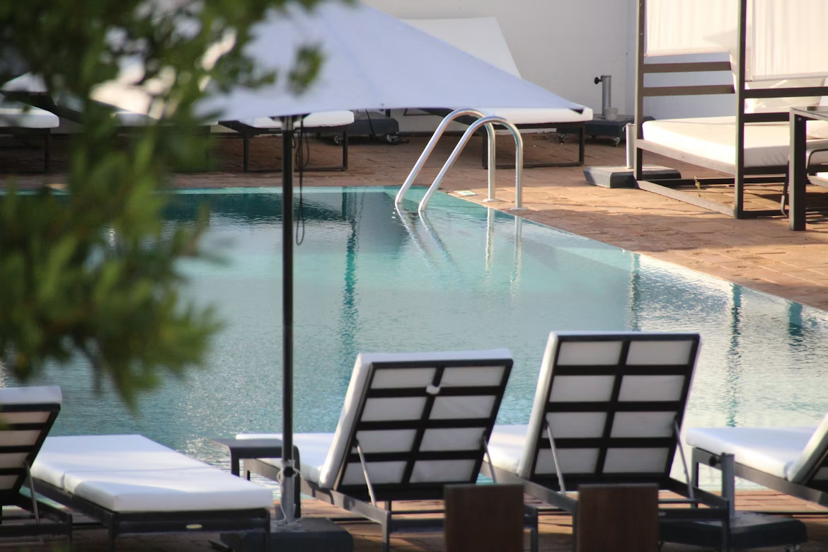 Luxury Cruise Pool Deck